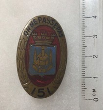 FRANCE INFANTERIE Insigne 151°R.I.Régiment d’Infanterie  ON NE PASSE PAS (2)
