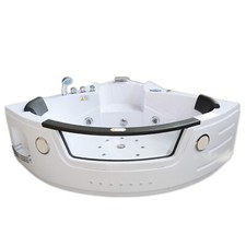 Baignoire balnéo angle 140 x 140 cm Sant'Angels