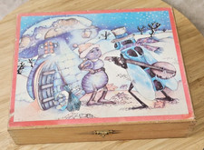 Ancien jeu de cubes en bois 6