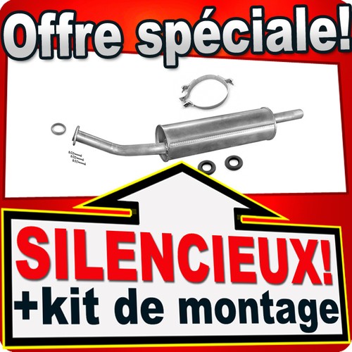 Silencieux arriere pour - silencieux,