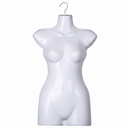 Buste mannequin blanc crochet - mannequin,