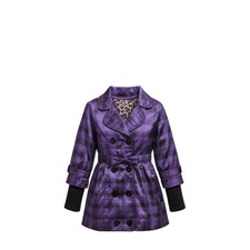 NEUF Manteau FILLE violet à
