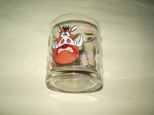 Verre roi lion king - ",