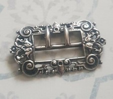 boucle ancienne en  argent