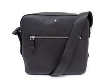 NEUF SACOCHE MONTBLANC MEISTERSTUCK REPORTER 118335 CUIR GRAINE MARRON BAG 1060€