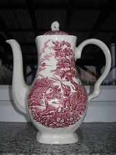 CAFETIERE FAÏENCE ANGLAISE