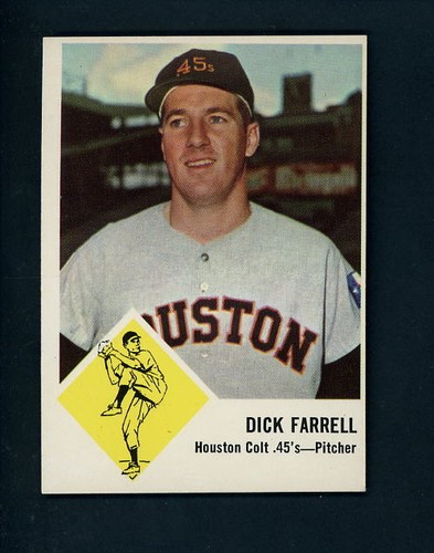 1963 fleer dick farrell - 1963, #