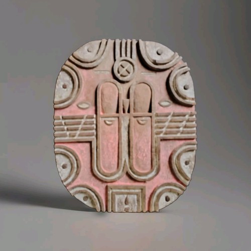 Beau masque africain - masque, teke