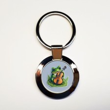 Porte-clés acier inoxydable