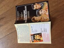 CATALOGUE CASSETTE VIDEO VHS RENE CHATEAU 4 pages la memoire  leclerc NEUF 