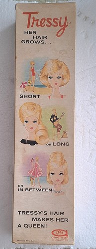 Ancienne boite vide - vide, poupée