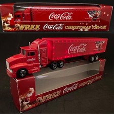 Miniature 1/43 Camion De Noël Publicitaire Coca Cola Del Holliday Christmas