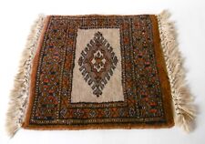 PETIT TAPIS, LAINE, FAIT ET NOUE A LA MAIN, TRIBAL, PAKISTAN, circa 1970