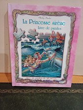 LIVRE DE PUZZLES LA PRINCESSE SIRÈNE DE SHIRLEY BARBER AVEC 6 PUZZLES DE 48 PIÈC