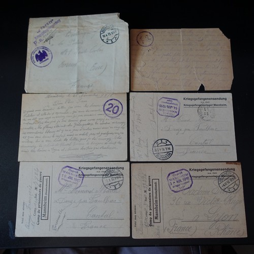Ww1 camp mannheim - camp,