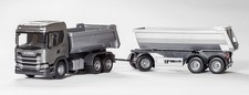 EMEK, SCANIA G 6x4 gris avec