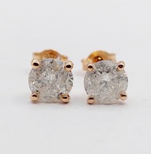 Puces d'oreilles vintage or