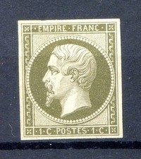 151125 TIMBRE FRANCE ESSAI DE COULEUR sur empire