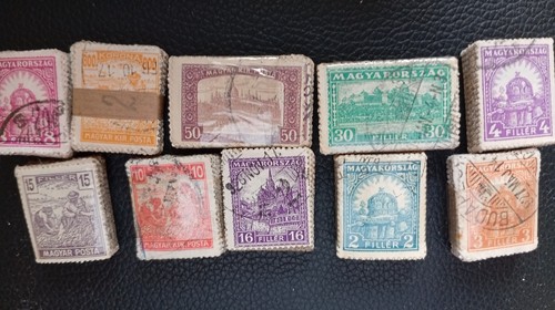 Lot bottes timbres - avant, 1930