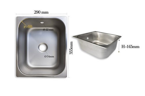évier compact acier - Évier,
