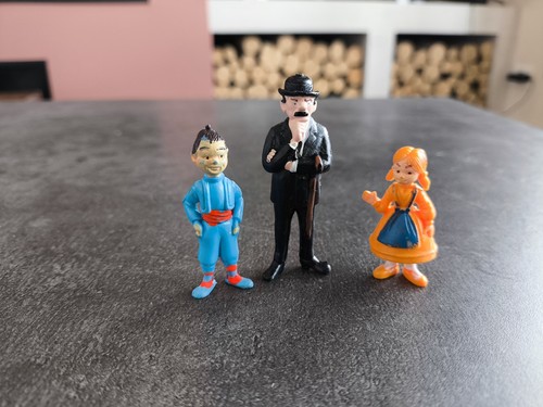 Lot figurines tintin lac aux - lot,