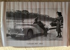 Affiche Peugeot 203 Cabriolet