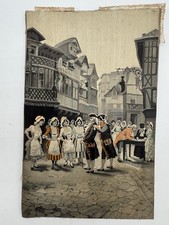 2 Soies Tissées Neyret Frères. Fin XIXème. Couleurs Magnifiques. Très Bon État !