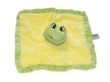 Doudou plat grenouille vert - plat,
