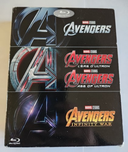 Coffret blu ray avengers - coffret, 3