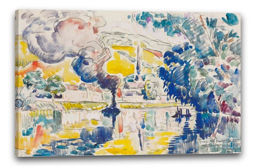 Toile cadres paul signac les - signac,