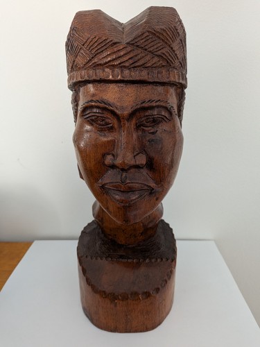 Statue buste africain - statue,