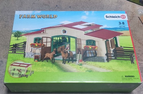 Boite equitation schleich farm - equitation,