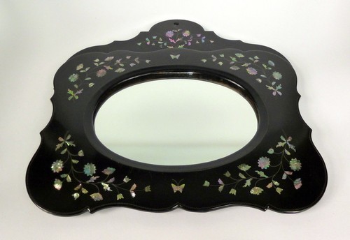 Miroir avec étagère vers - miroir,