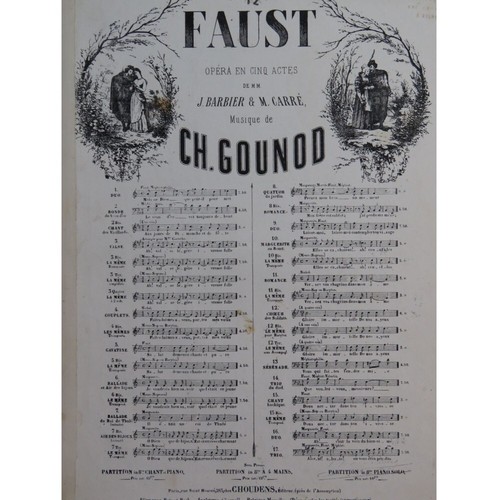 Gounod charles faust - gounod,