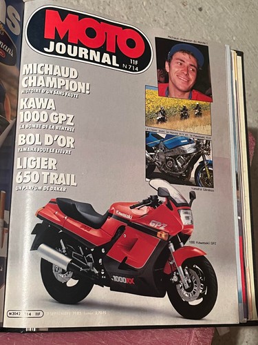 Moto journal 714 revue - journal,