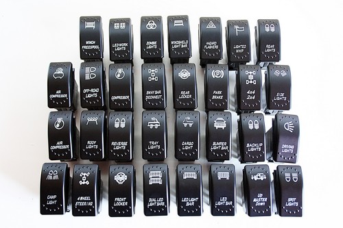 Interrupteur bascule led - bascule,