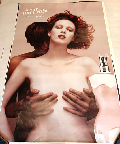 Affiche publicite parfum - publicite, le