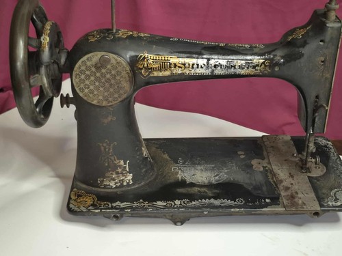 Antique singer sphinx cast - sphinx,