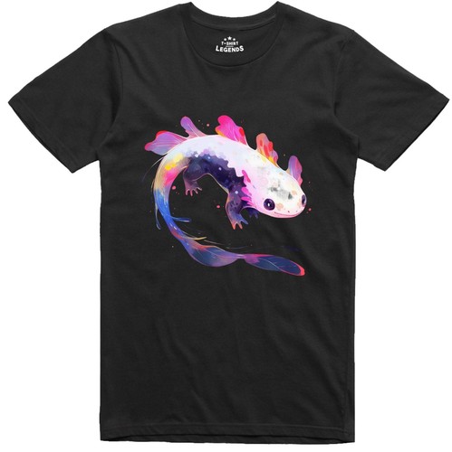 Shirt homme coloré - homme, axolotl