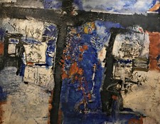 Jacques Yankel. Acrylique sur toile  ; v 950