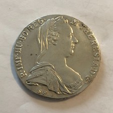 monnaie d argent Autriche   Thaler 1780