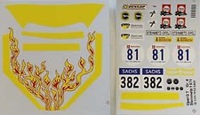 Décalques pour Opel GT 1/18 - Gruppe IV Steinmetz 1971 Décalcomanies INTERDECAL