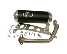Pot échappement turbo kit - d'échappement,