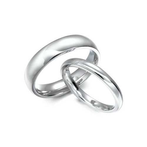 9ct blanc escarpin - 9ct, mariage