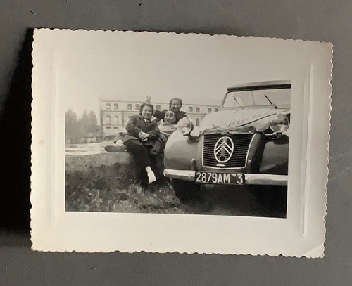 Photo ancienne citroen 2cv - photo,