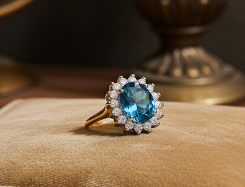 Bague 18 carats - en,