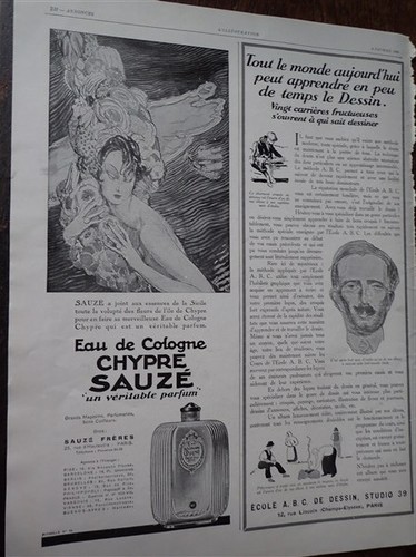 Eau cologne chypre sauze - de,