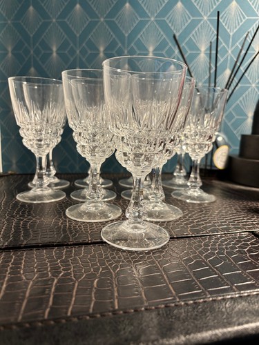 Verres vin rouge cristal - vin,