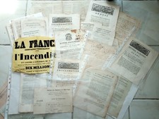 Ensemble de vieux documents