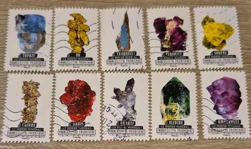 France lot timbres - 10,